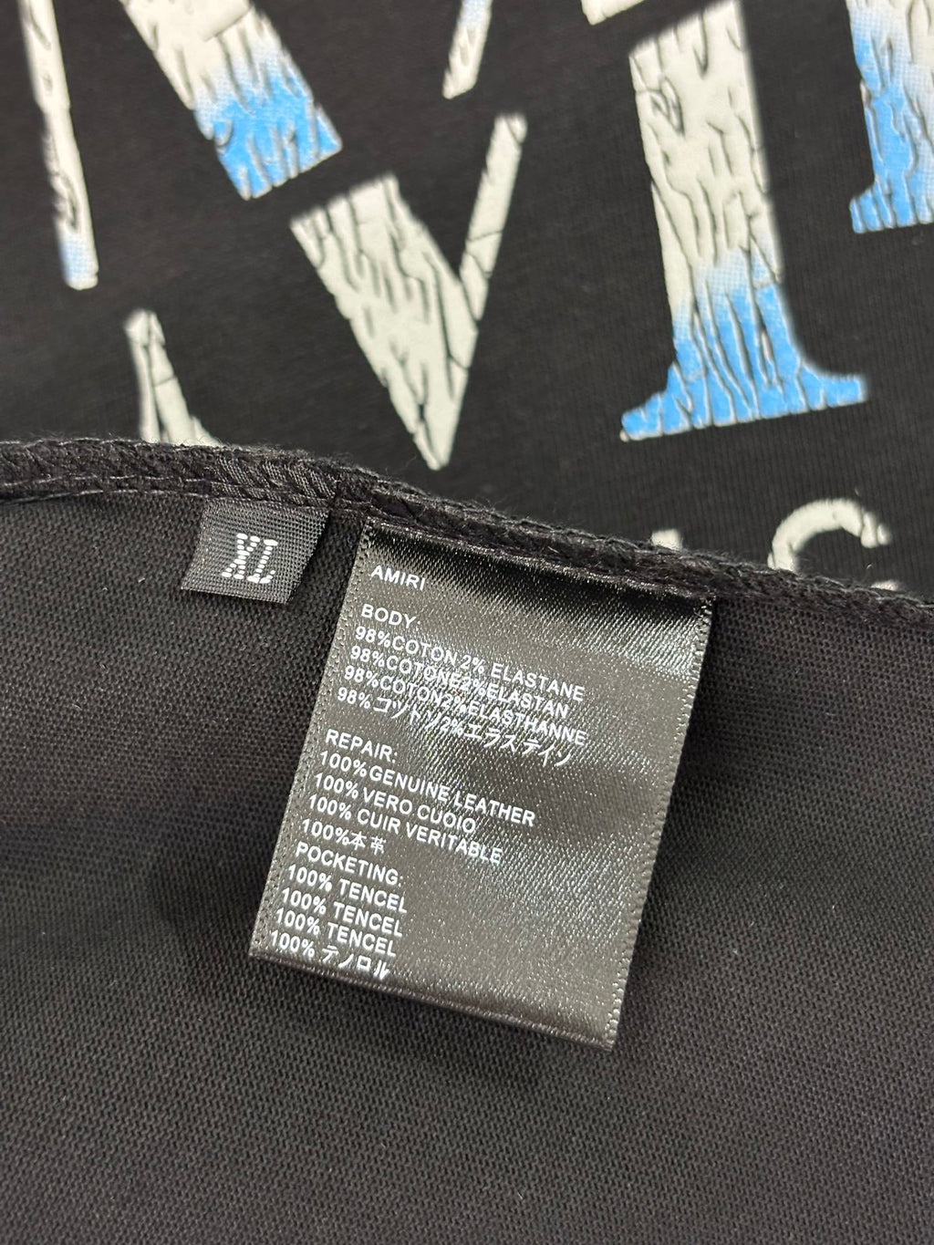 AMIRI THEATRE MASKS OVERSIZED TEE