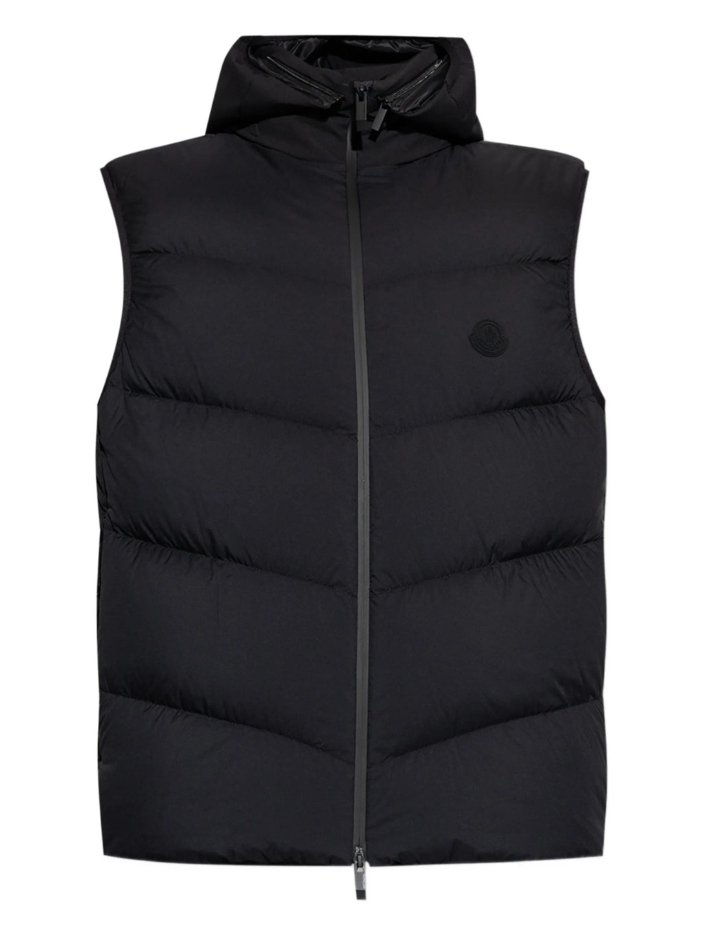MONCLER HOODED QUILTED GILET