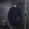 ARC'TERYX LOGO-EMBROIDERED HOODED JACKET