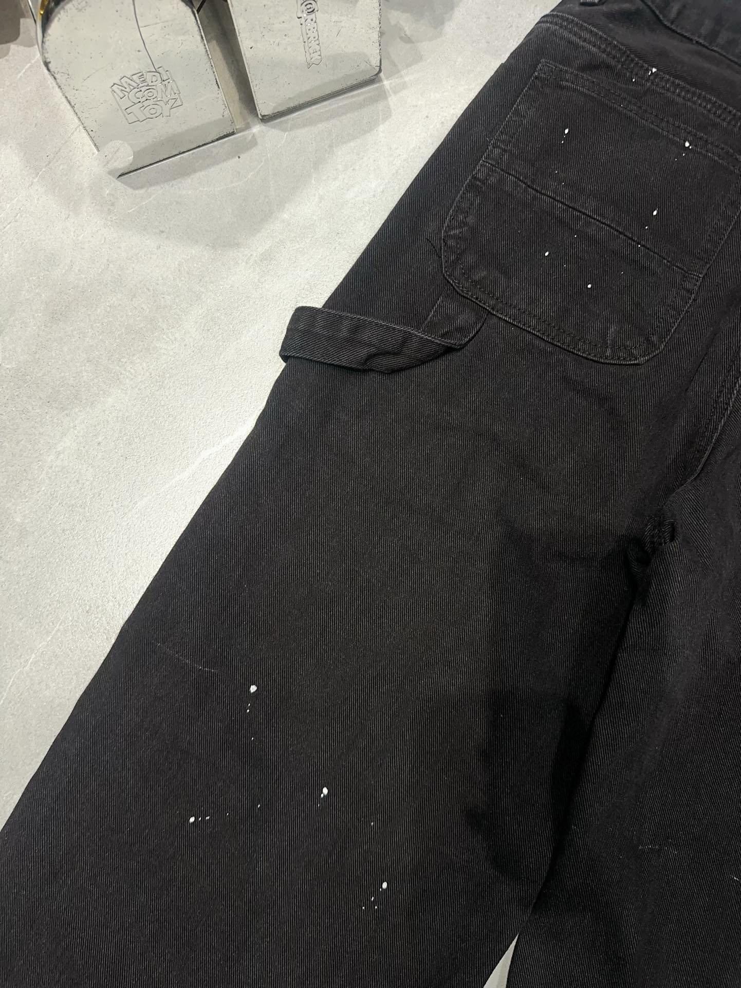 AMIRI BANDANA-PANEL CARPENTER JEANS