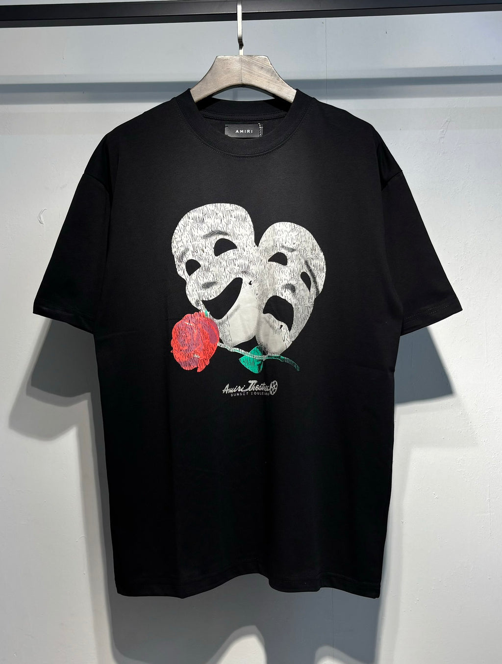 AMIRI THEATRE MASKS OVERSIZED TEE