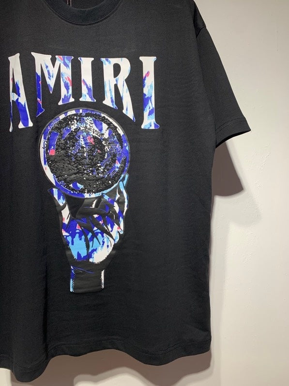 AMIRI CRYSTAL BALL PRINTED COTTON-JERSEY T-SHIRT