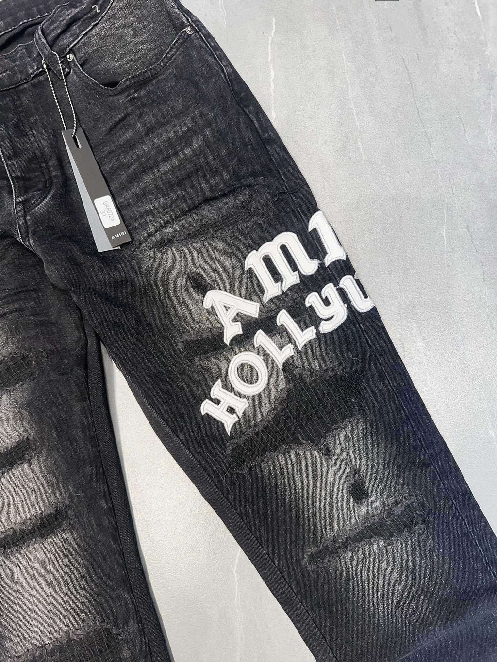 AMIRI DISTRESSED-EFFECT SKINNY JEANS