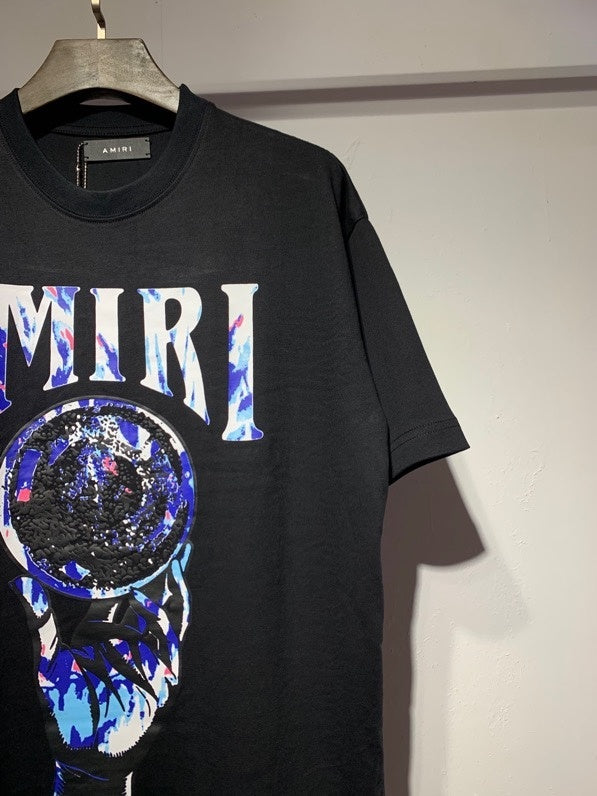 AMIRI CRYSTAL BALL PRINTED COTTON-JERSEY T-SHIRT